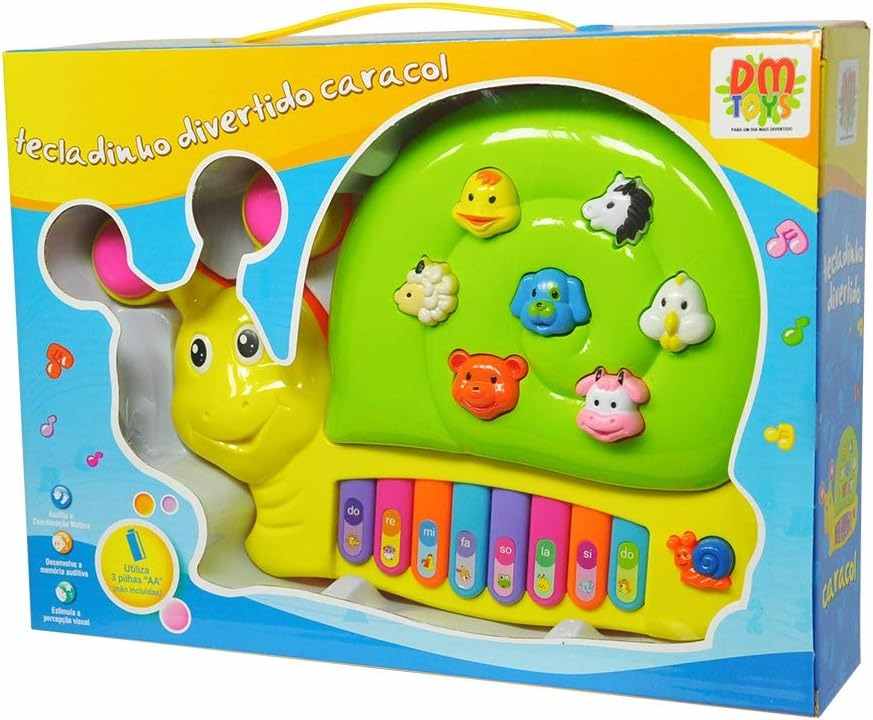 PIANO/TECLADO MUSICAL CARACOL